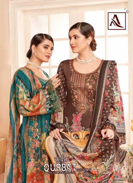 Qurbat 9 By Alok Suits Jam Cotton Pakistani Dress Material Wholesale Shop In Surat
